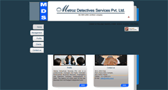 Desktop Screenshot of metroz.co.in